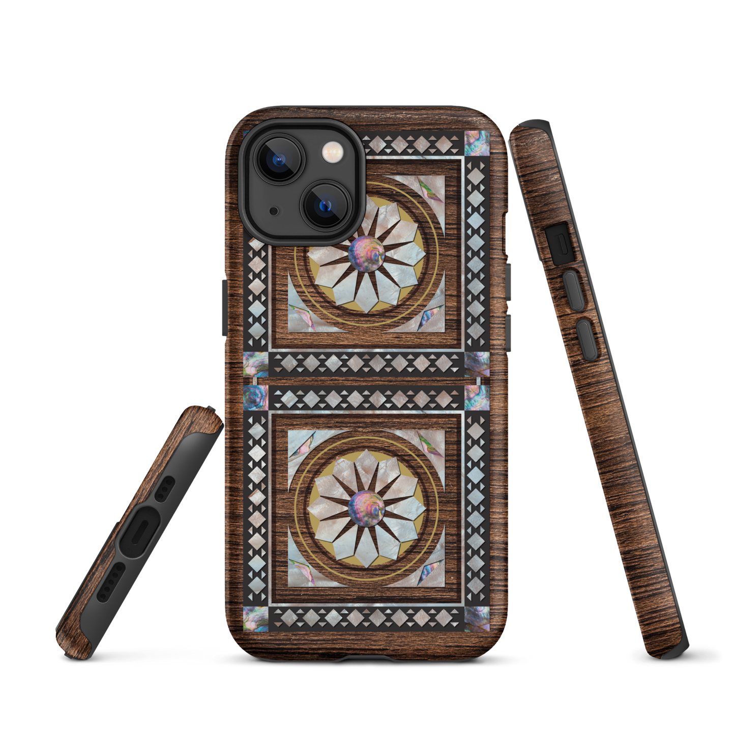 Syrian Mozaic Design Pearl Tough iPhone Cover