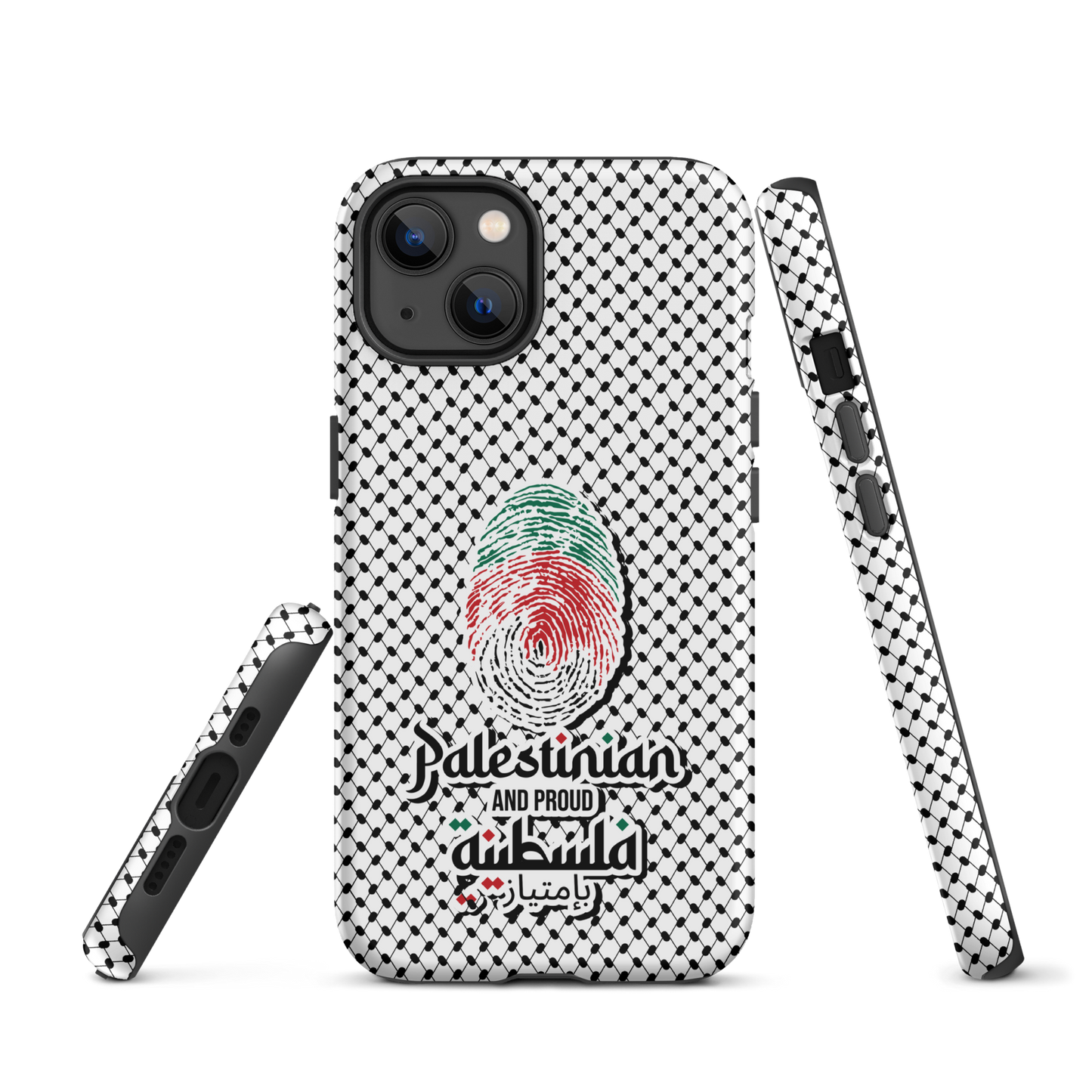 Palestine Falstinieh Fingerprint Tough iPhone Case