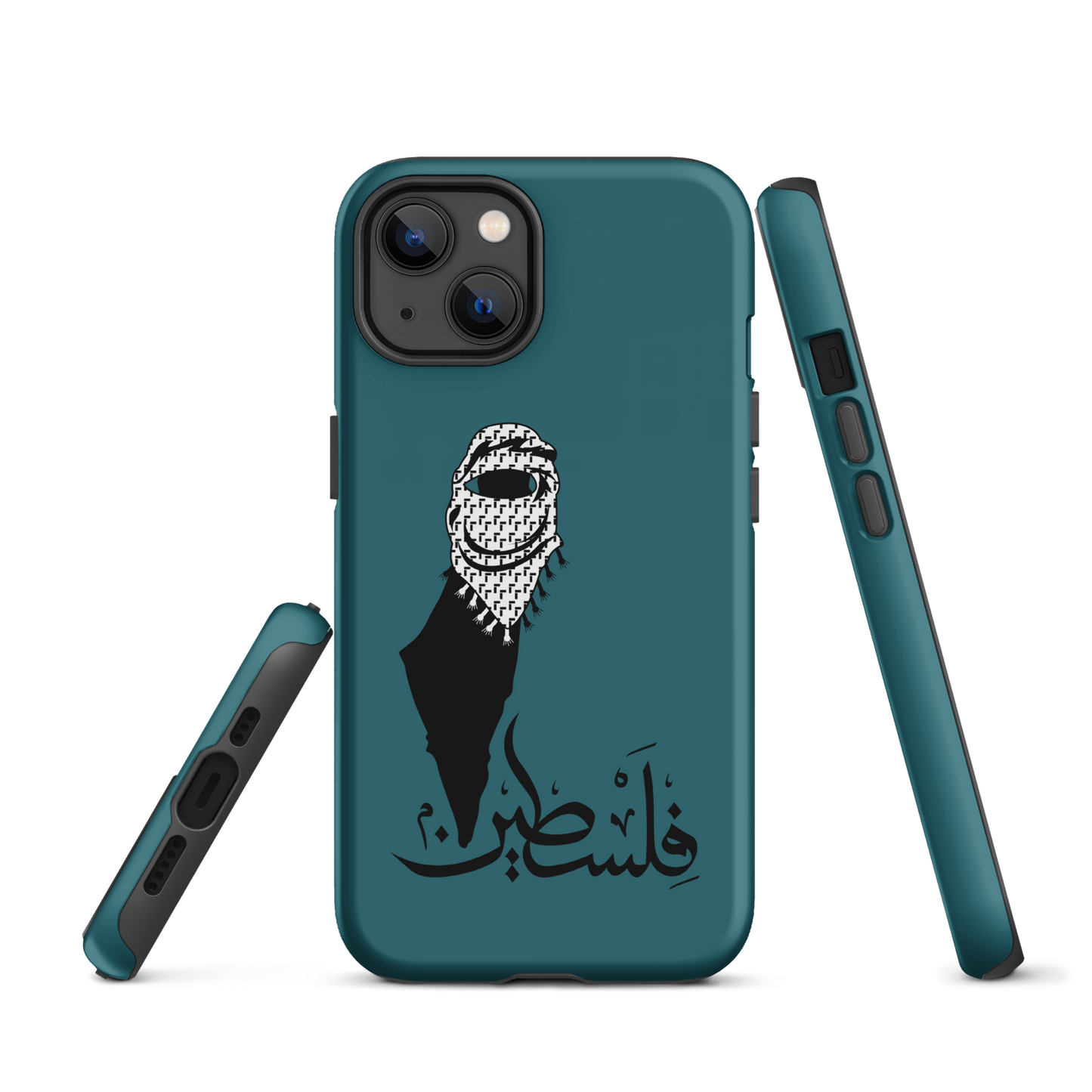 Palestine Map Scarf Tough iPhone Case