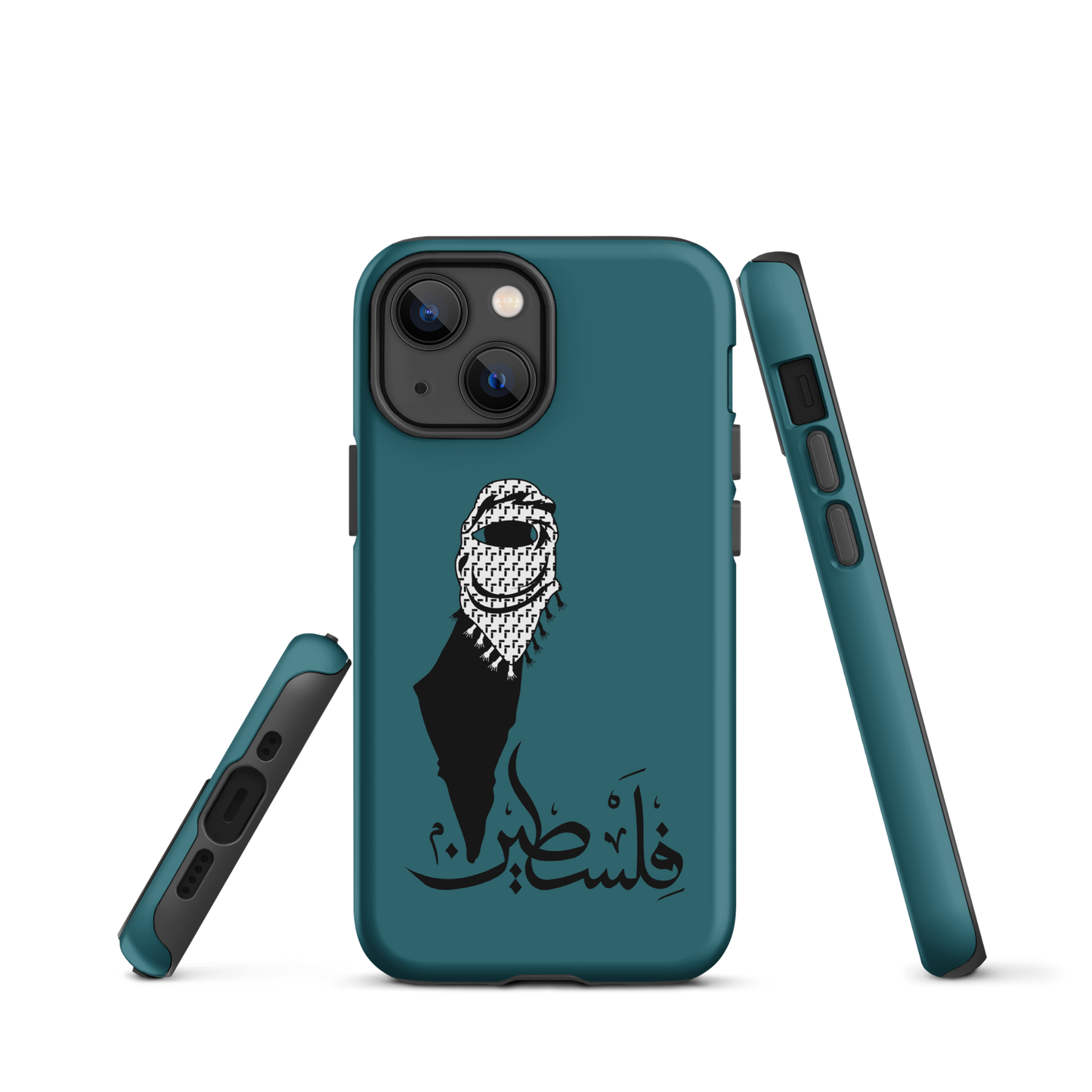 Palestine Map Scarf Tough iPhone Case