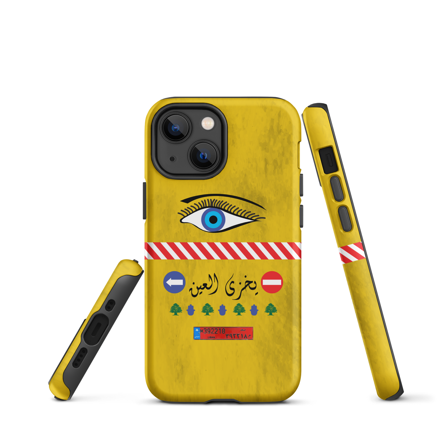 Lebanese Camion Eye Tough iPhone Case