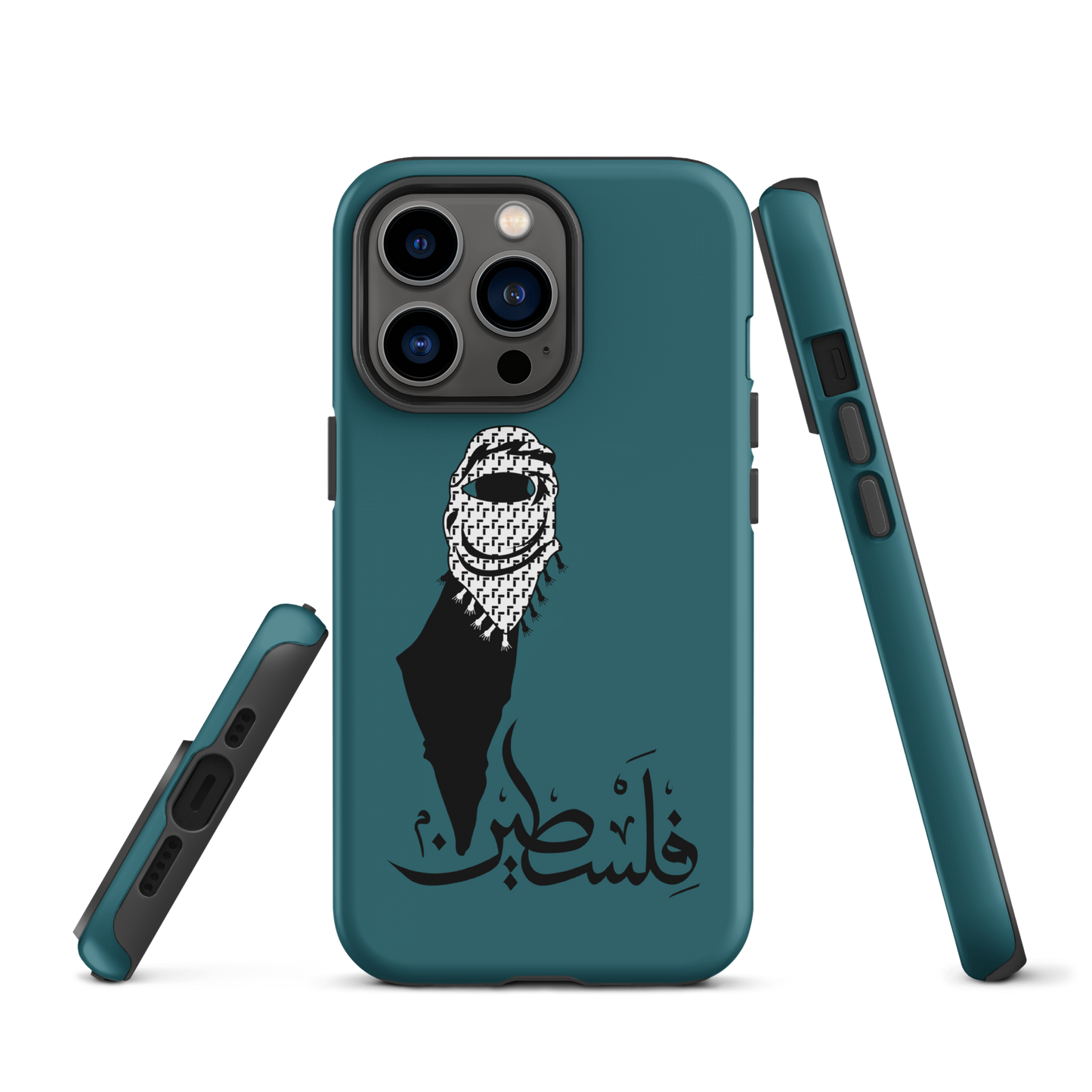 Palestine Map Scarf Tough iPhone Case