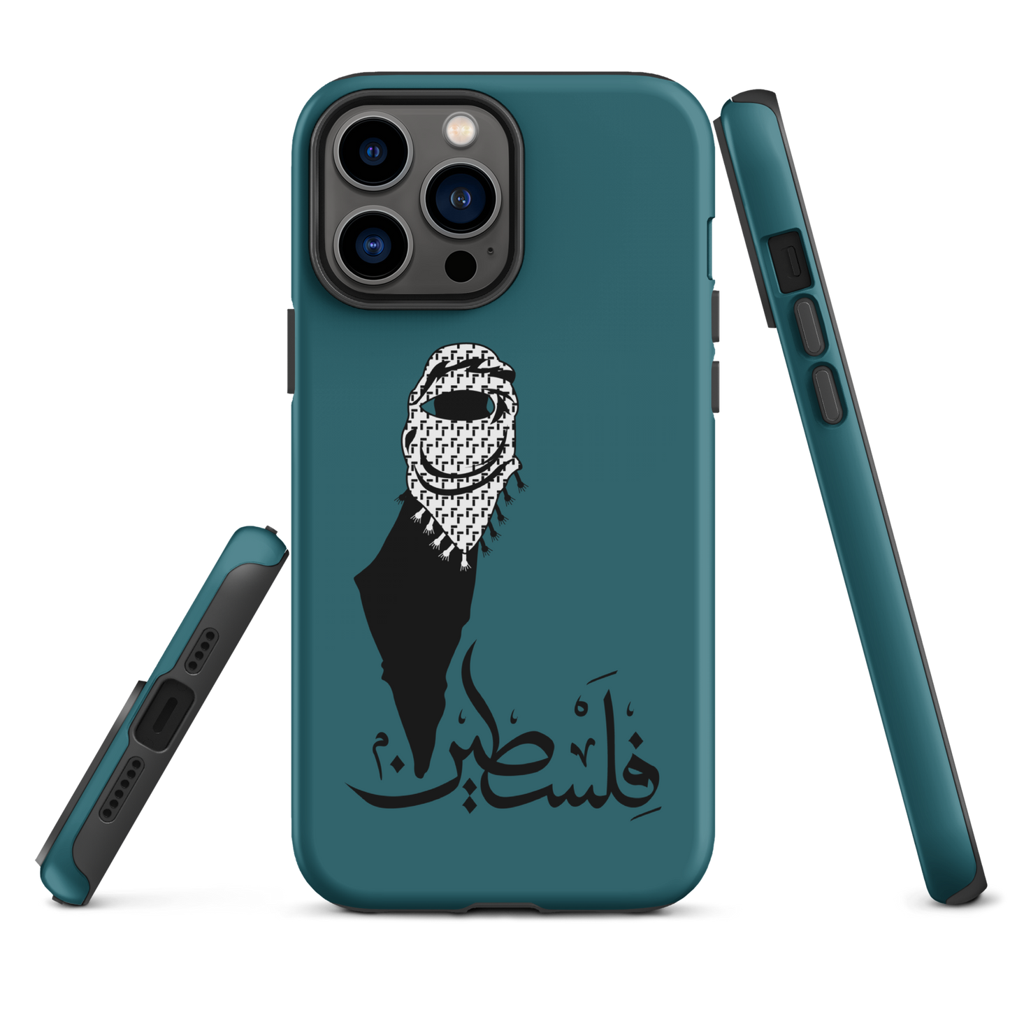 Palestine Map Scarf Tough iPhone Case