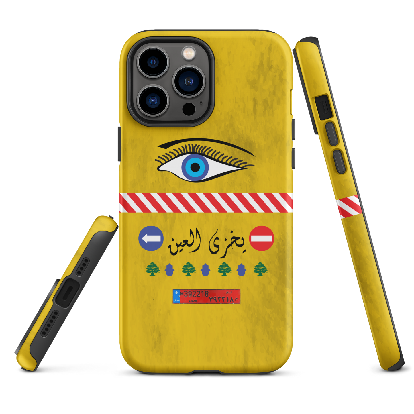 Lebanese Camion Eye Tough iPhone Case