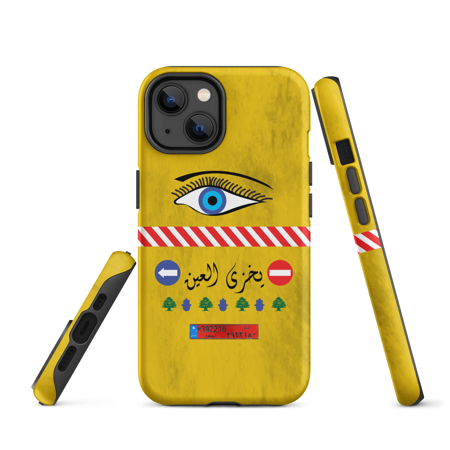 Lebanese Camion Eye Tough iPhone Case