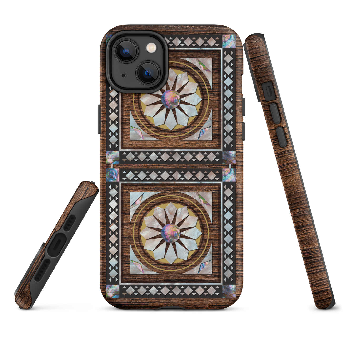 Syrian Mozaic Design Pearl Tough iPhone Cover