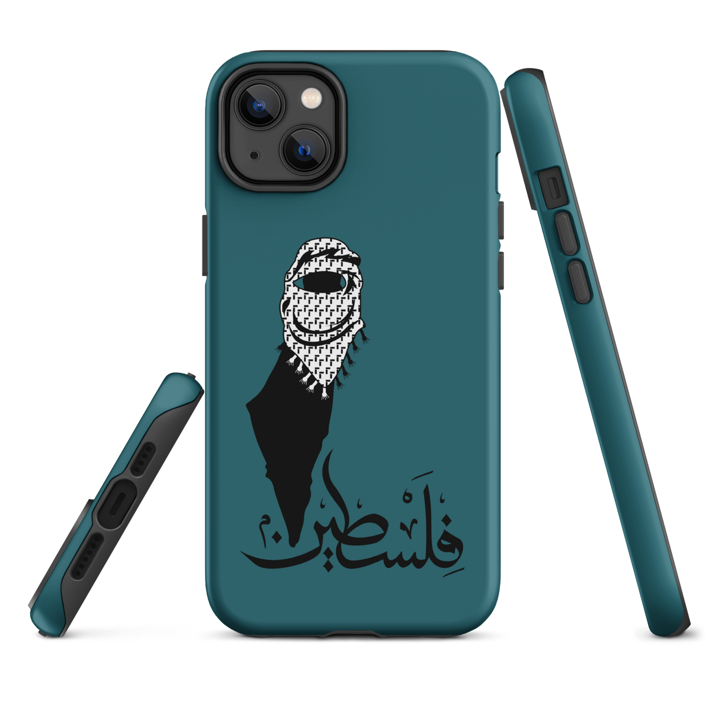 Palestine Map Scarf Tough iPhone Case