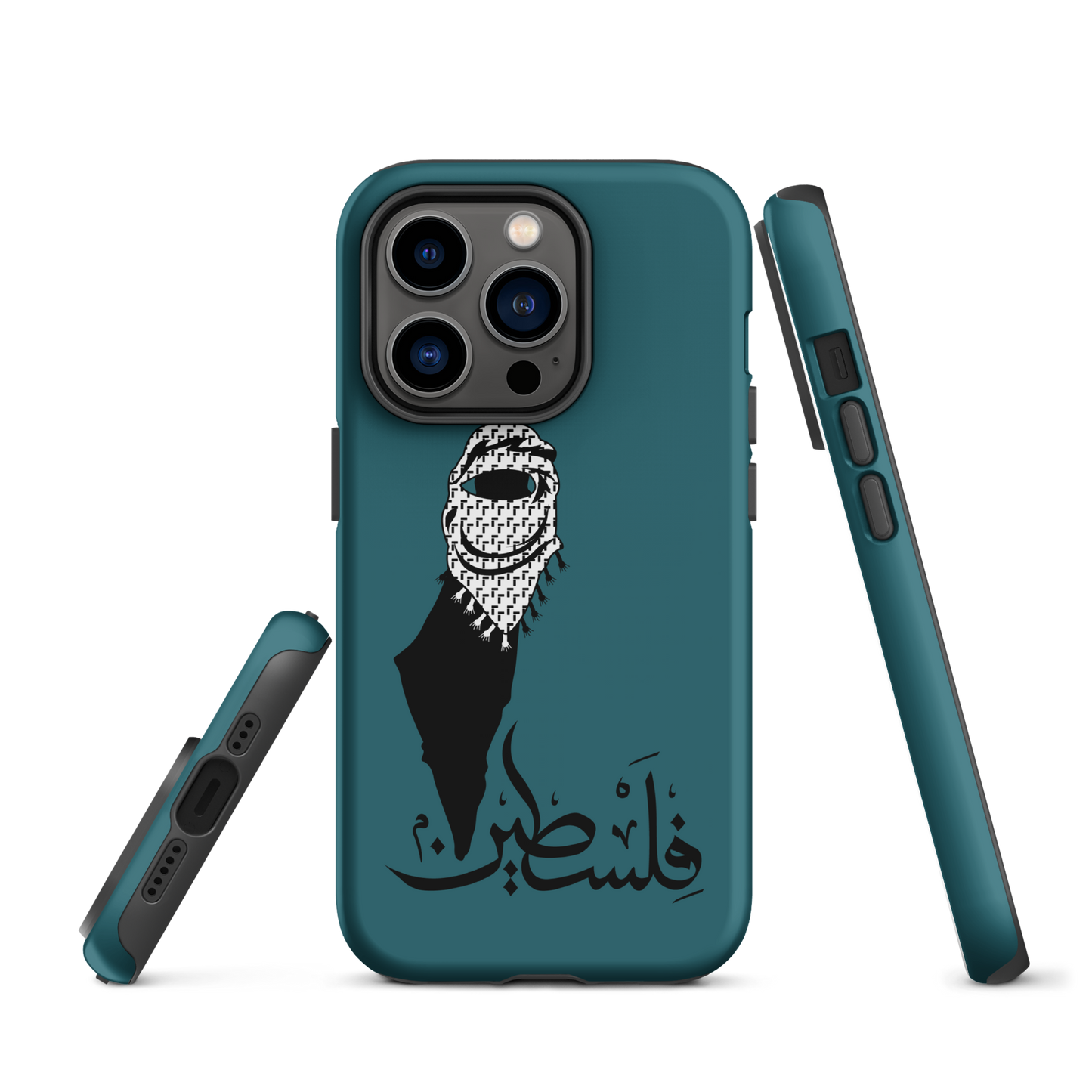 Palestine Map Scarf Tough iPhone Case