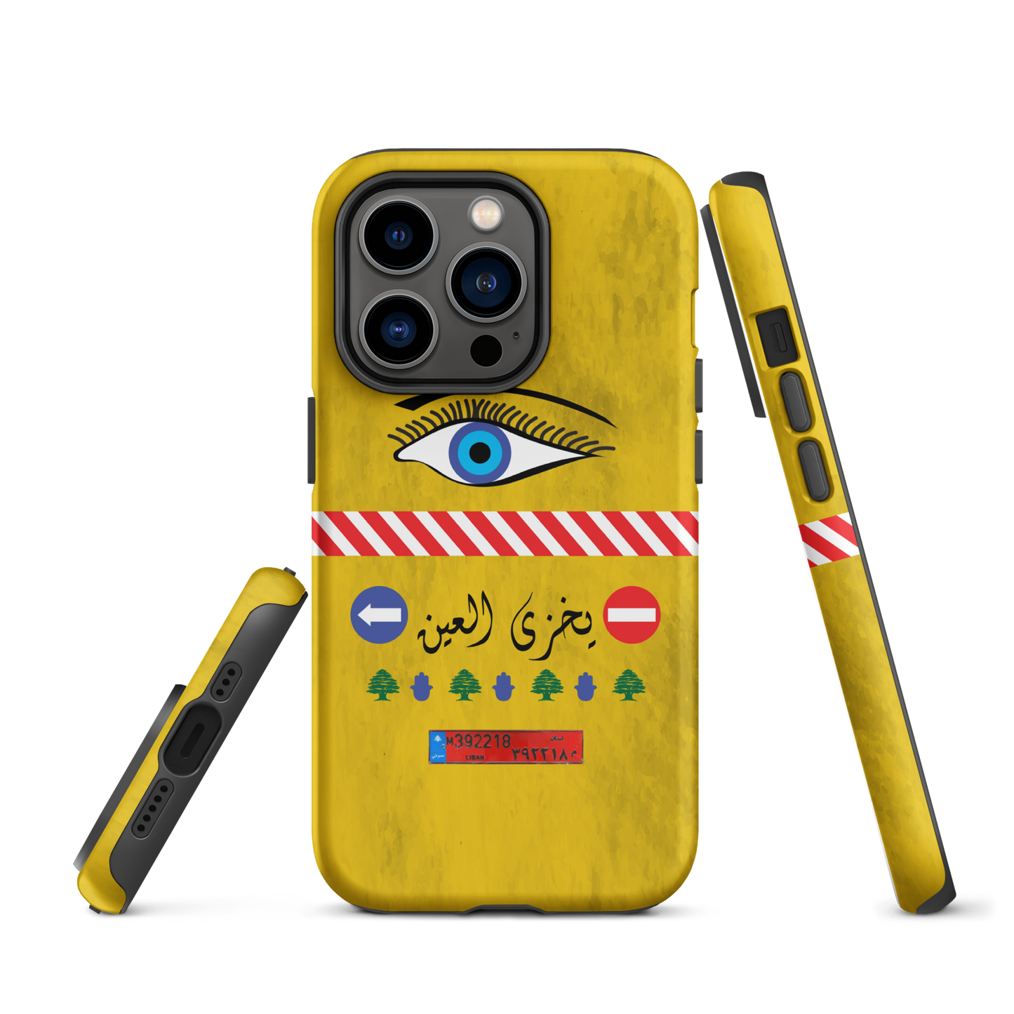 Lebanese Camion Eye Tough iPhone Case