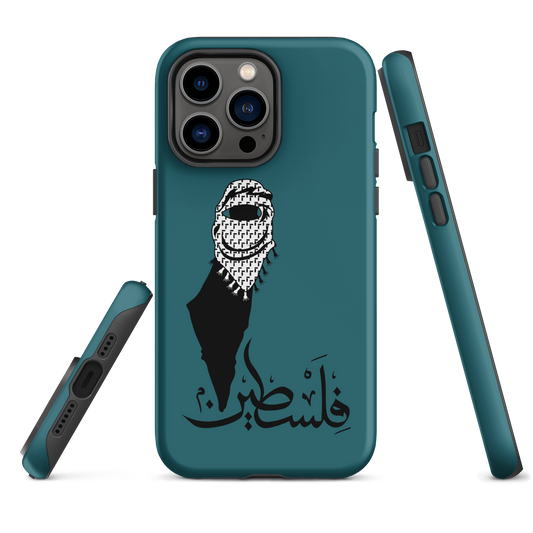 Palestine Map Scarf Tough iPhone Case