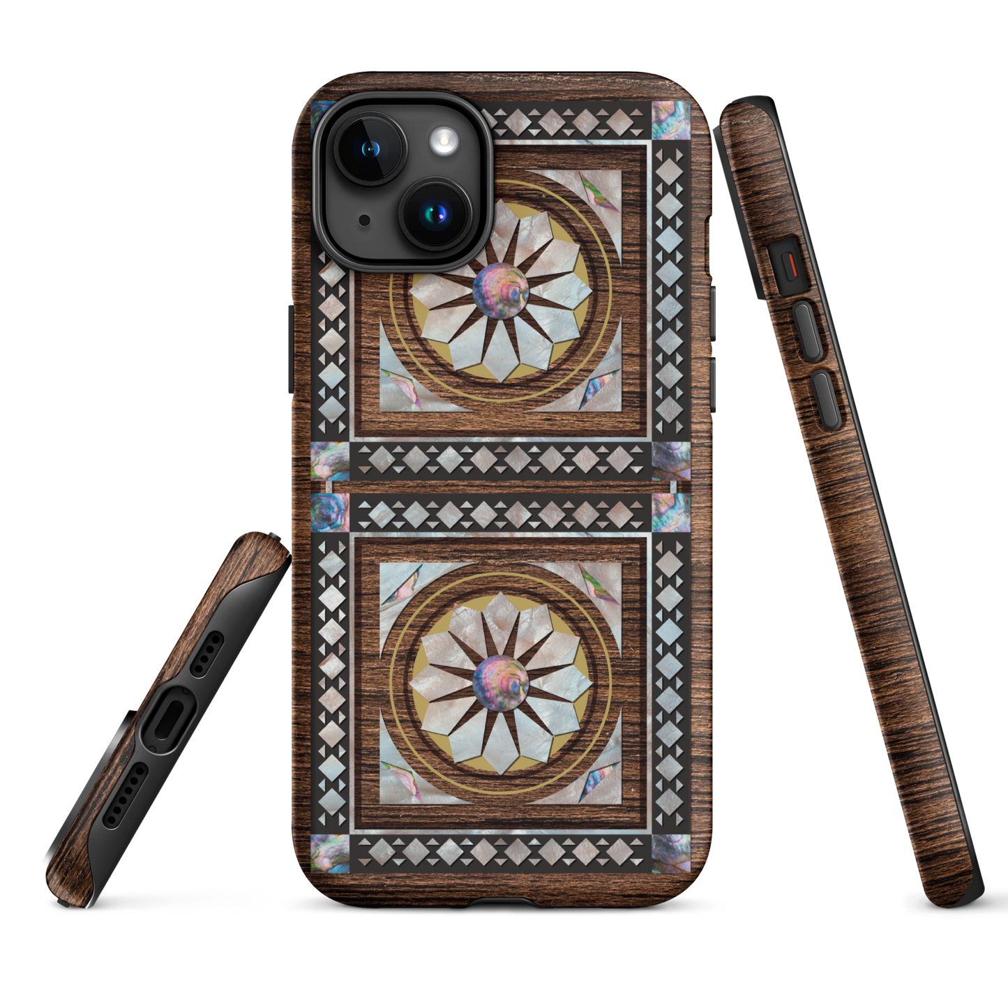 Syrian Mozaic Design Pearl Tough iPhone Cover