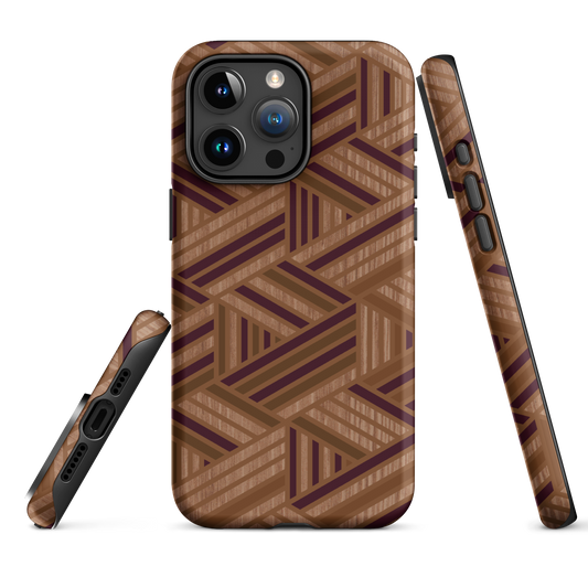 Lebanese WoodWork Tough iPhone Case