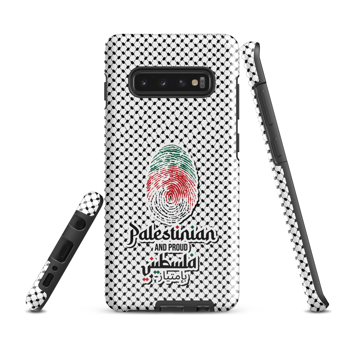 Palestine Falstini Fingerprint Samsung Tough Cover