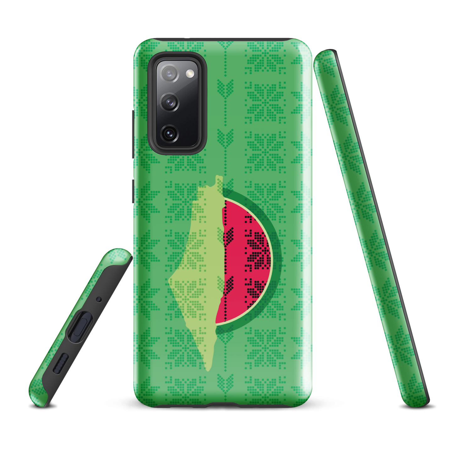 Palestine Map Watermelon Tatreez Samsung Tough Cover