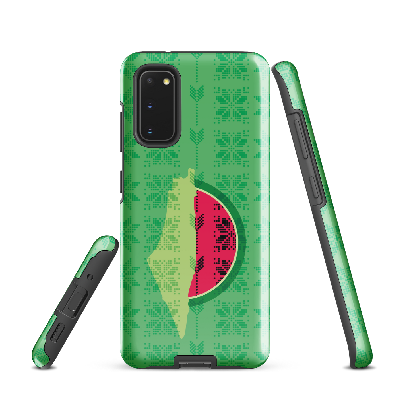 Palestine Map Watermelon Tatreez Samsung Tough Cover