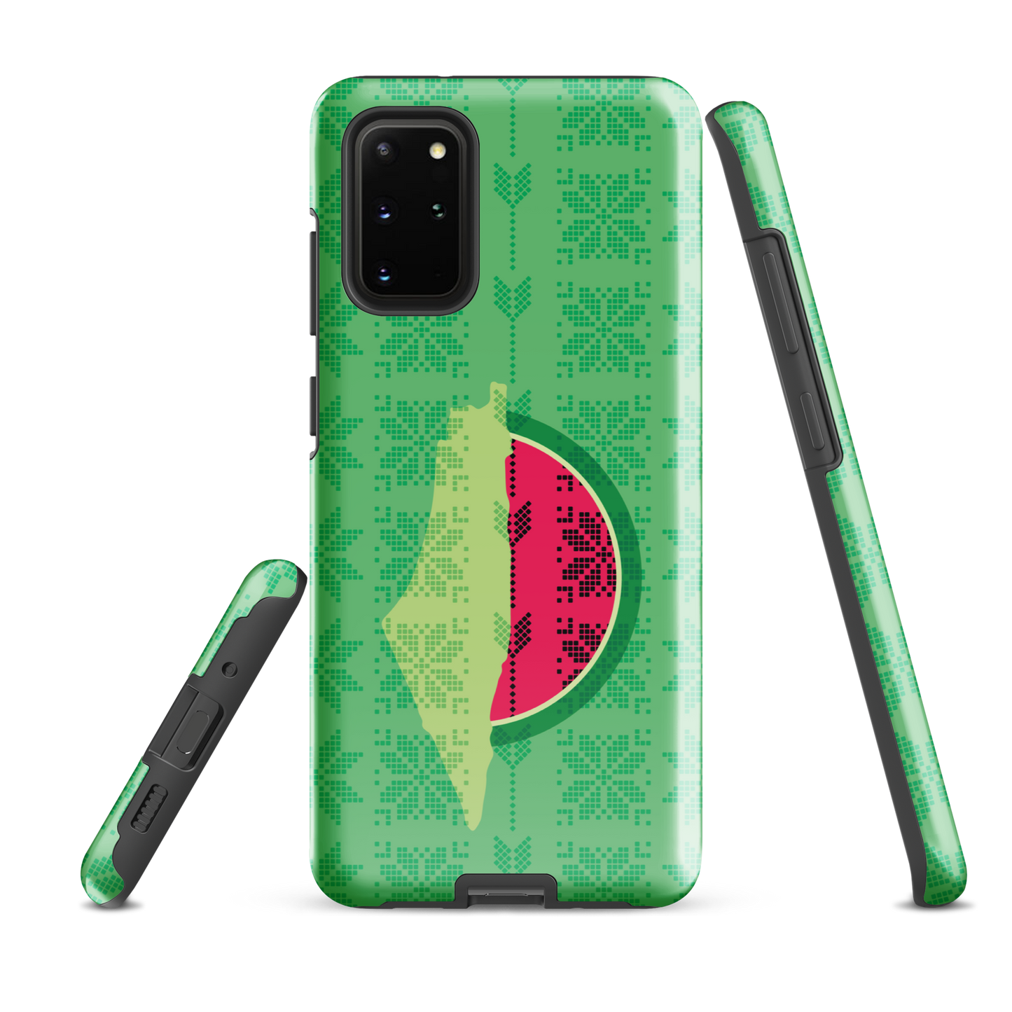 Palestine Map Watermelon Tatreez Samsung Tough Cover