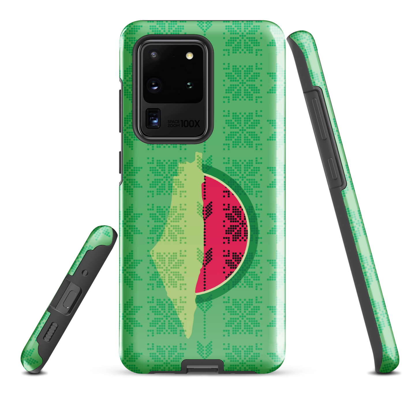 Palestine Map Watermelon Tatreez Samsung Tough Cover