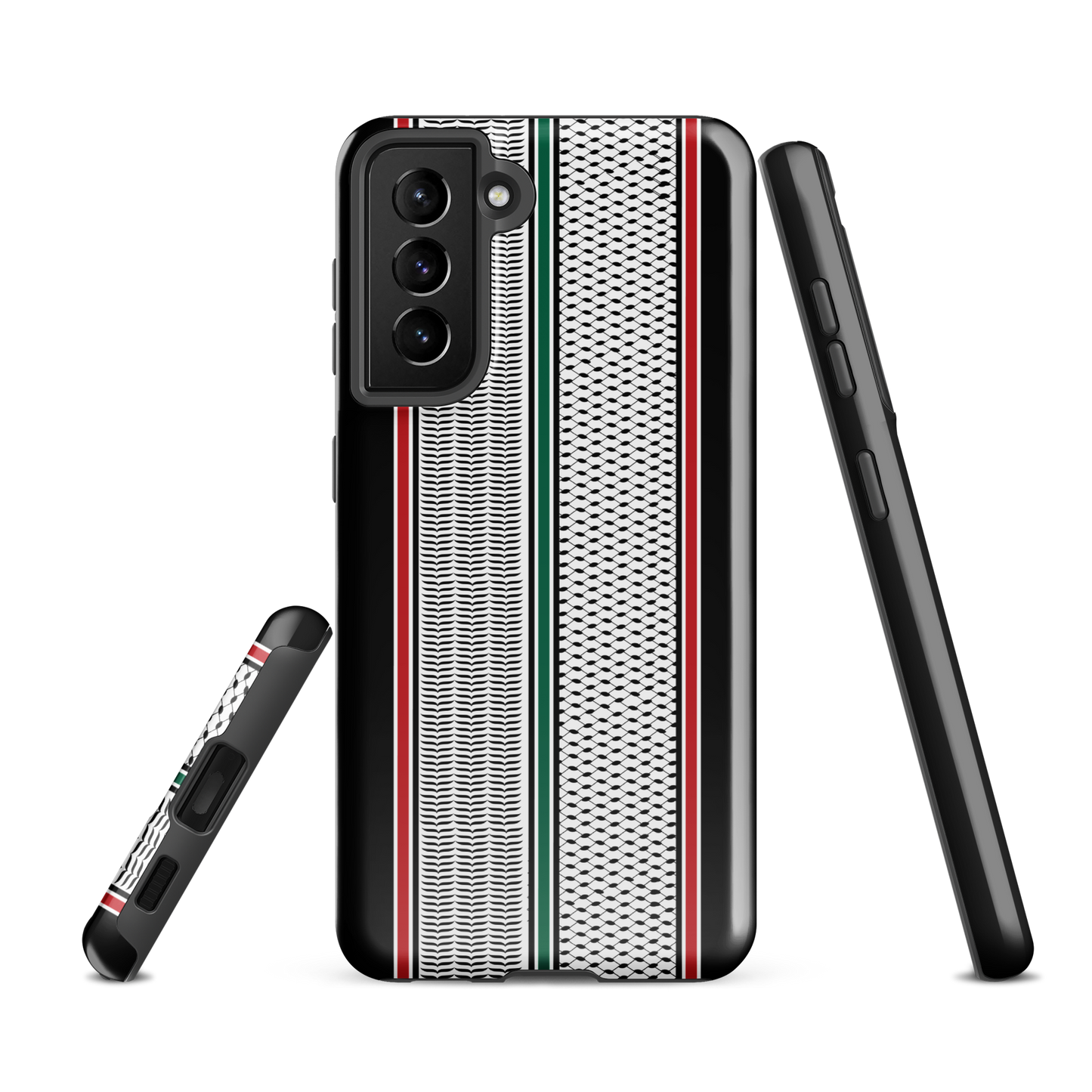 Palestine Kuffieh Pattern Samsung Tough Cover