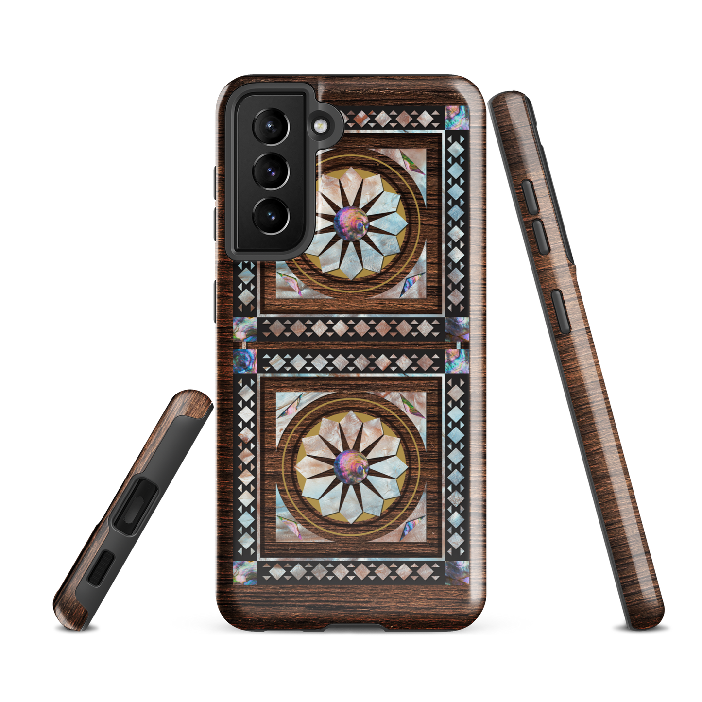 Syrian Mozaic Design Pearl Samsung Tough Cover