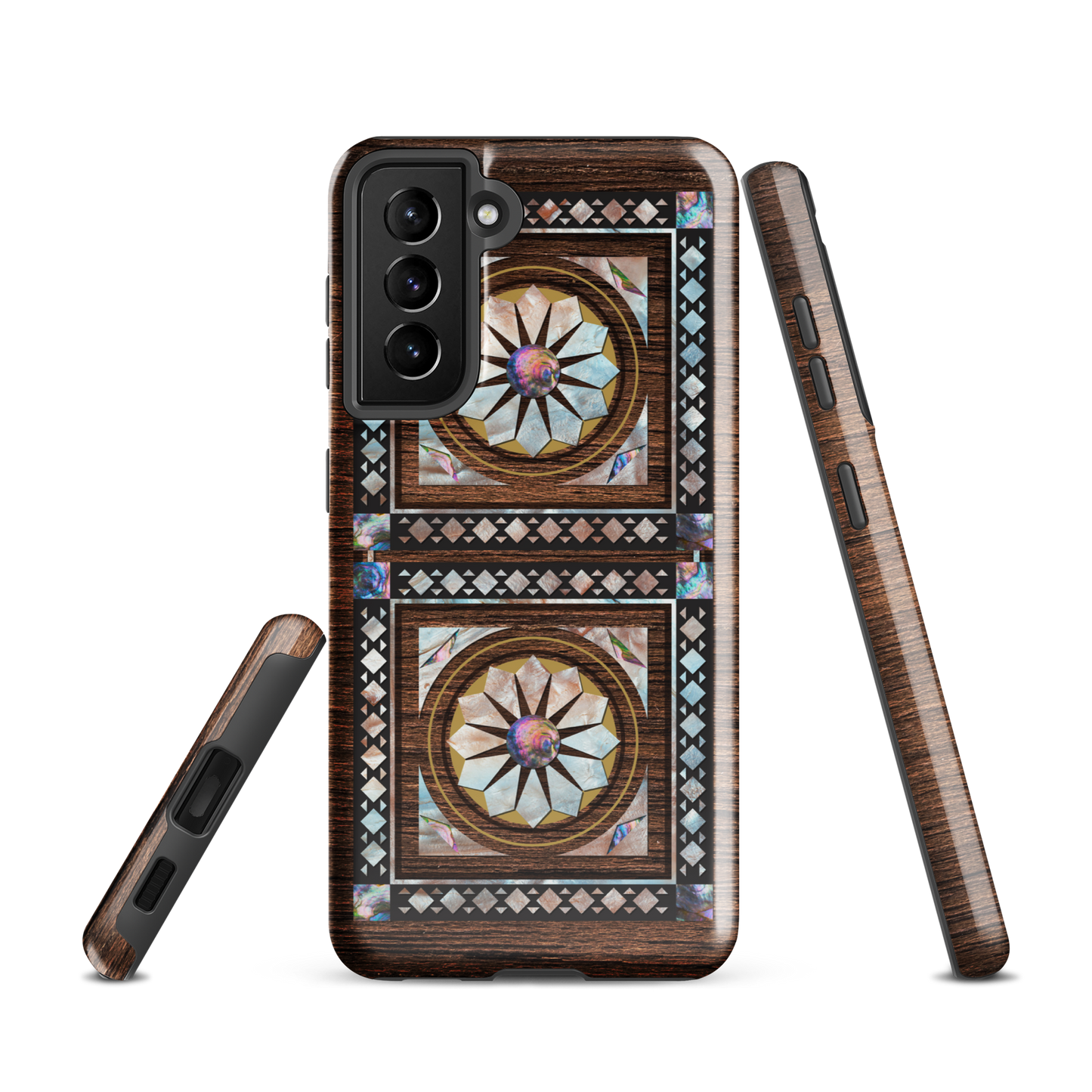 Syrian Mozaic Design Pearl Samsung Tough Cover