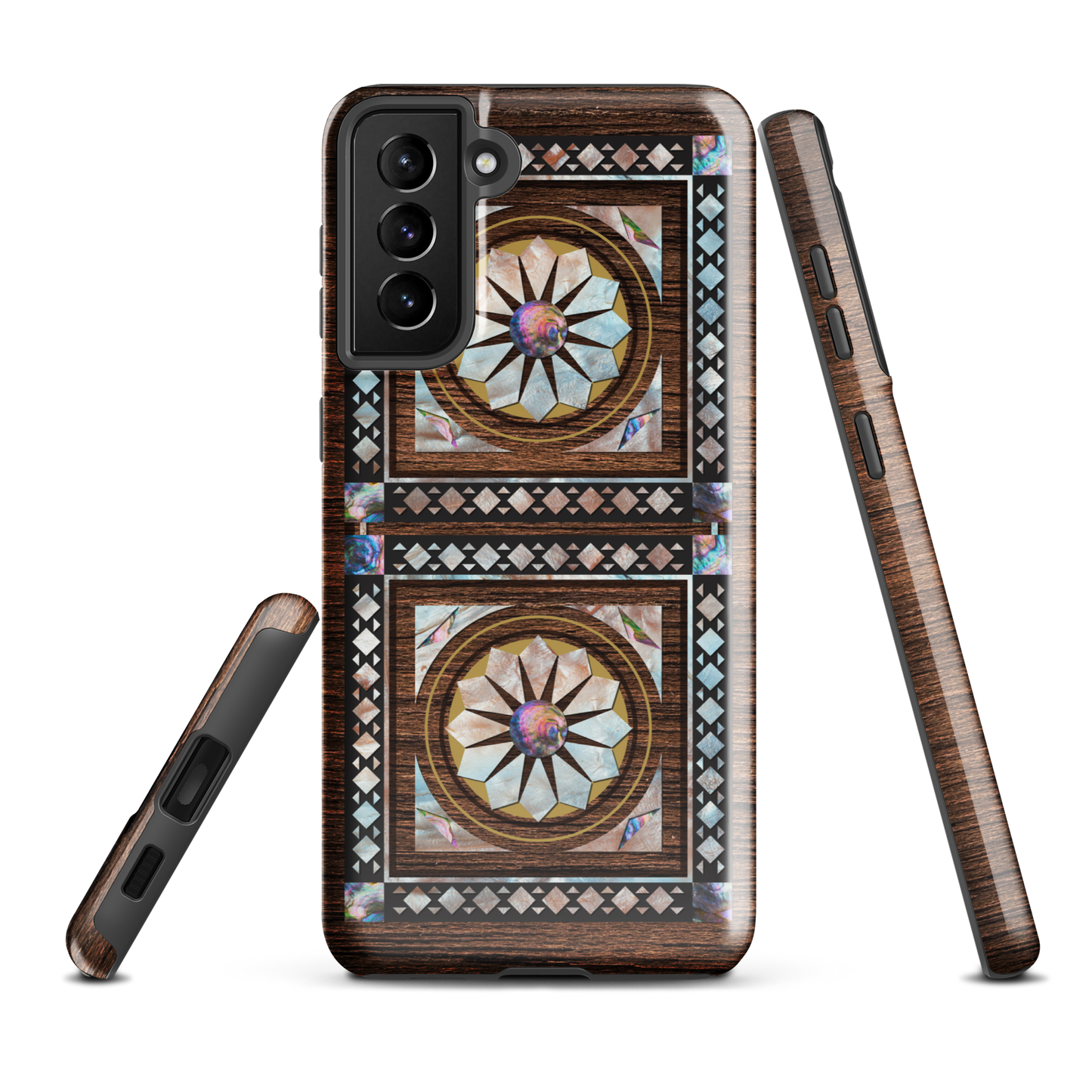 Syrian Mozaic Design Pearl Samsung Tough Cover