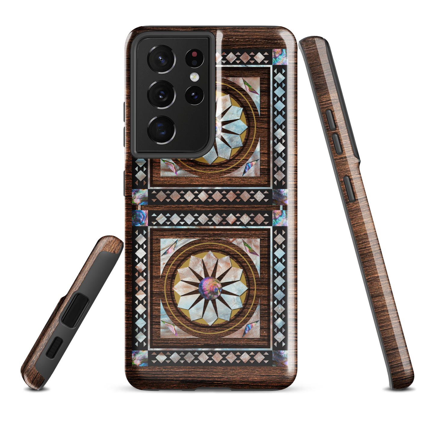 Syrian Mozaic Design Pearl Samsung Tough Cover