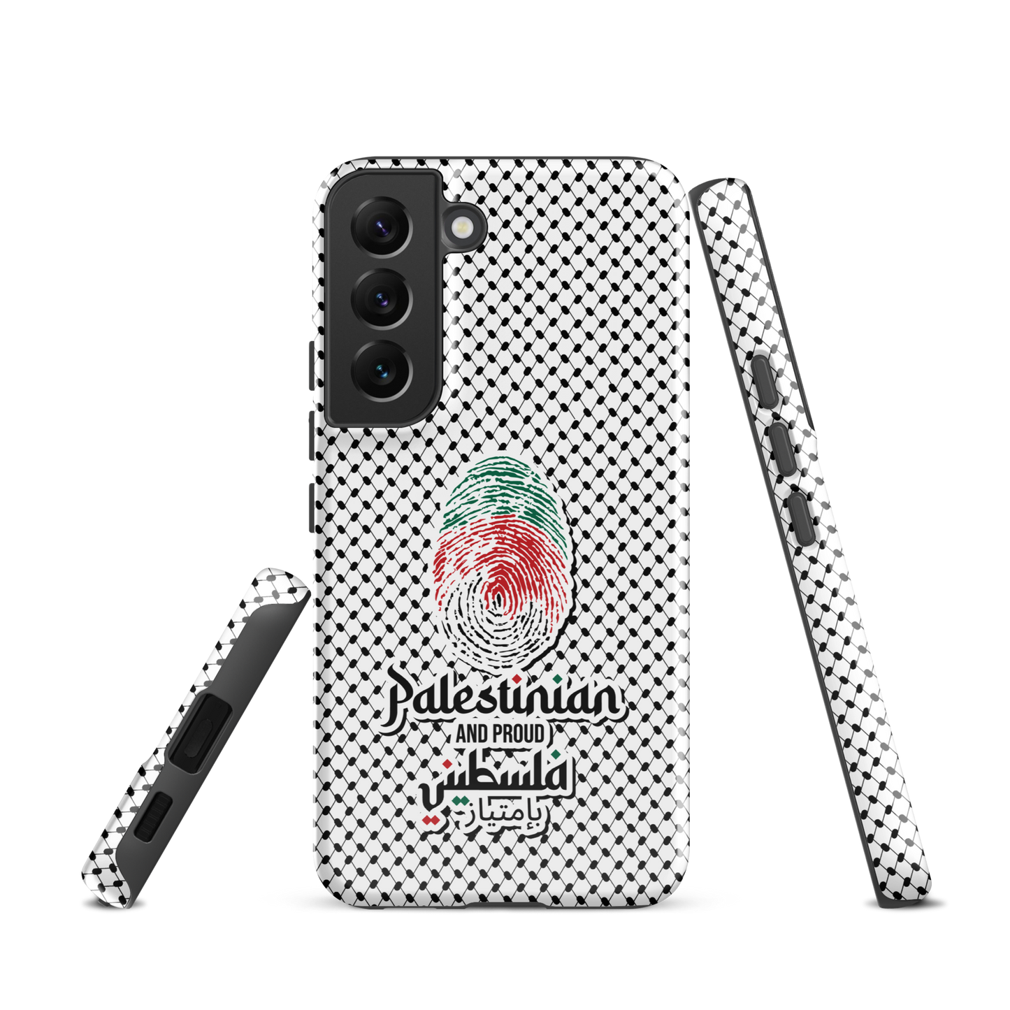 Palestine Falstini Fingerprint Samsung Tough Cover