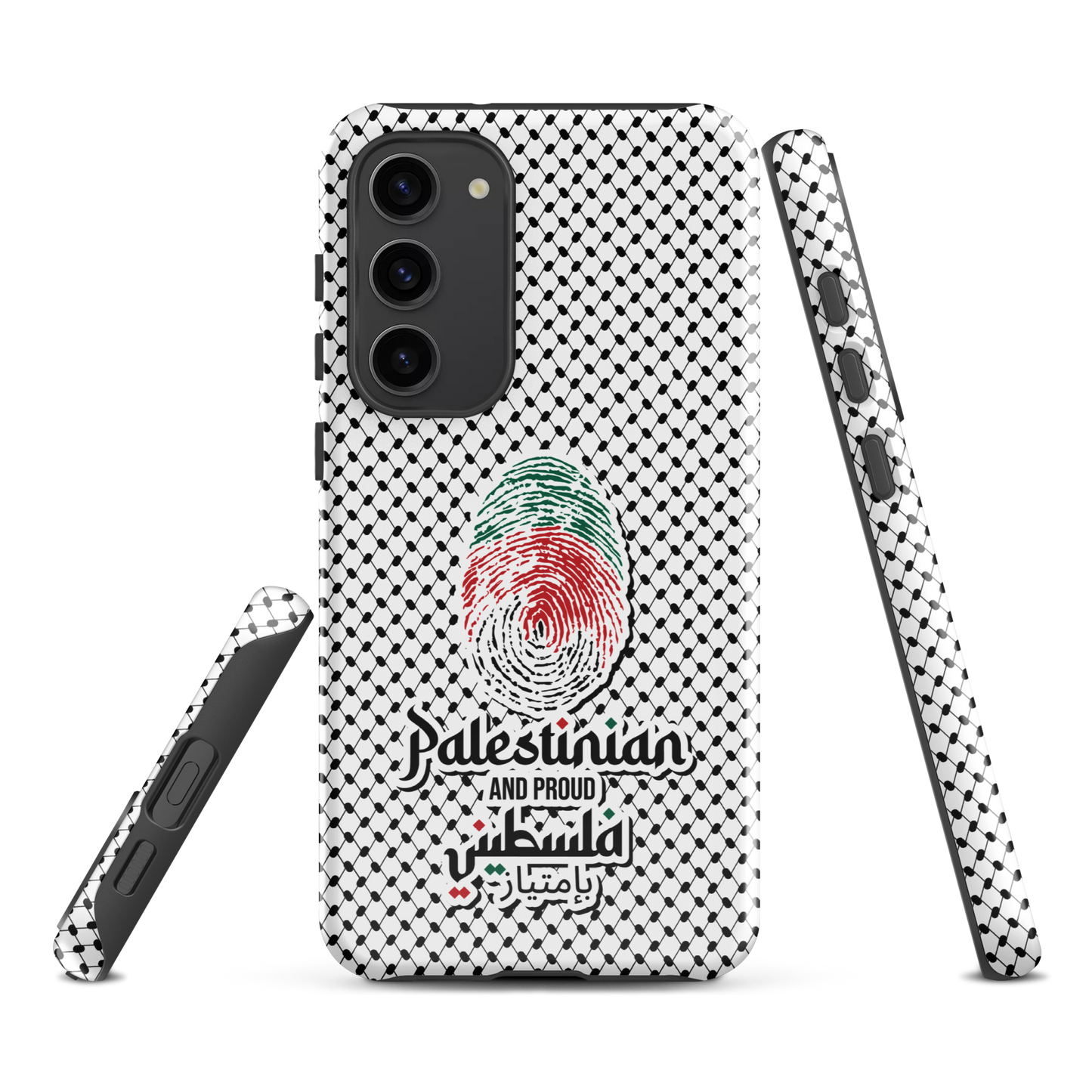 Palestine Falstini Fingerprint Samsung Tough Cover