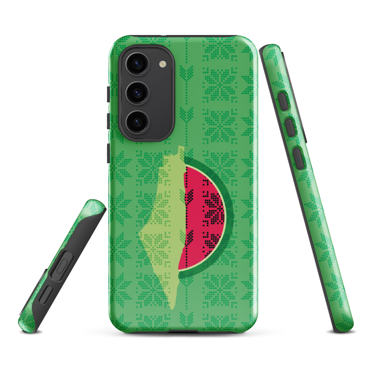 Palestine Map Watermelon Tatreez Samsung Tough Cover