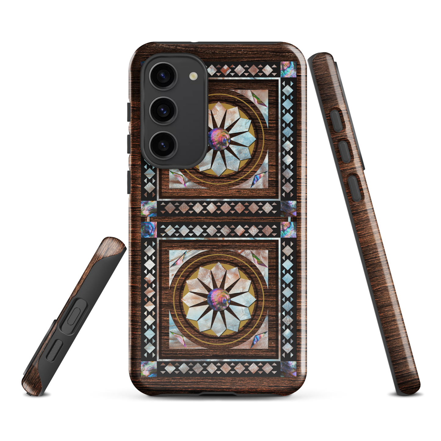 Syrian Mozaic Design Pearl Samsung Tough Cover