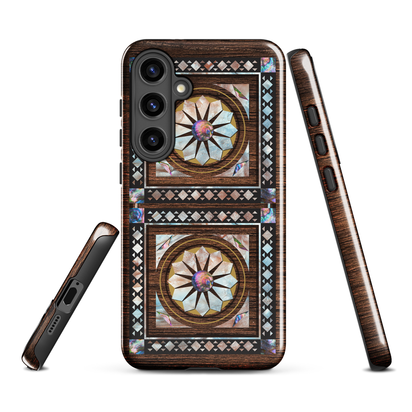 Syrian Mozaic Design Pearl Samsung Tough Cover