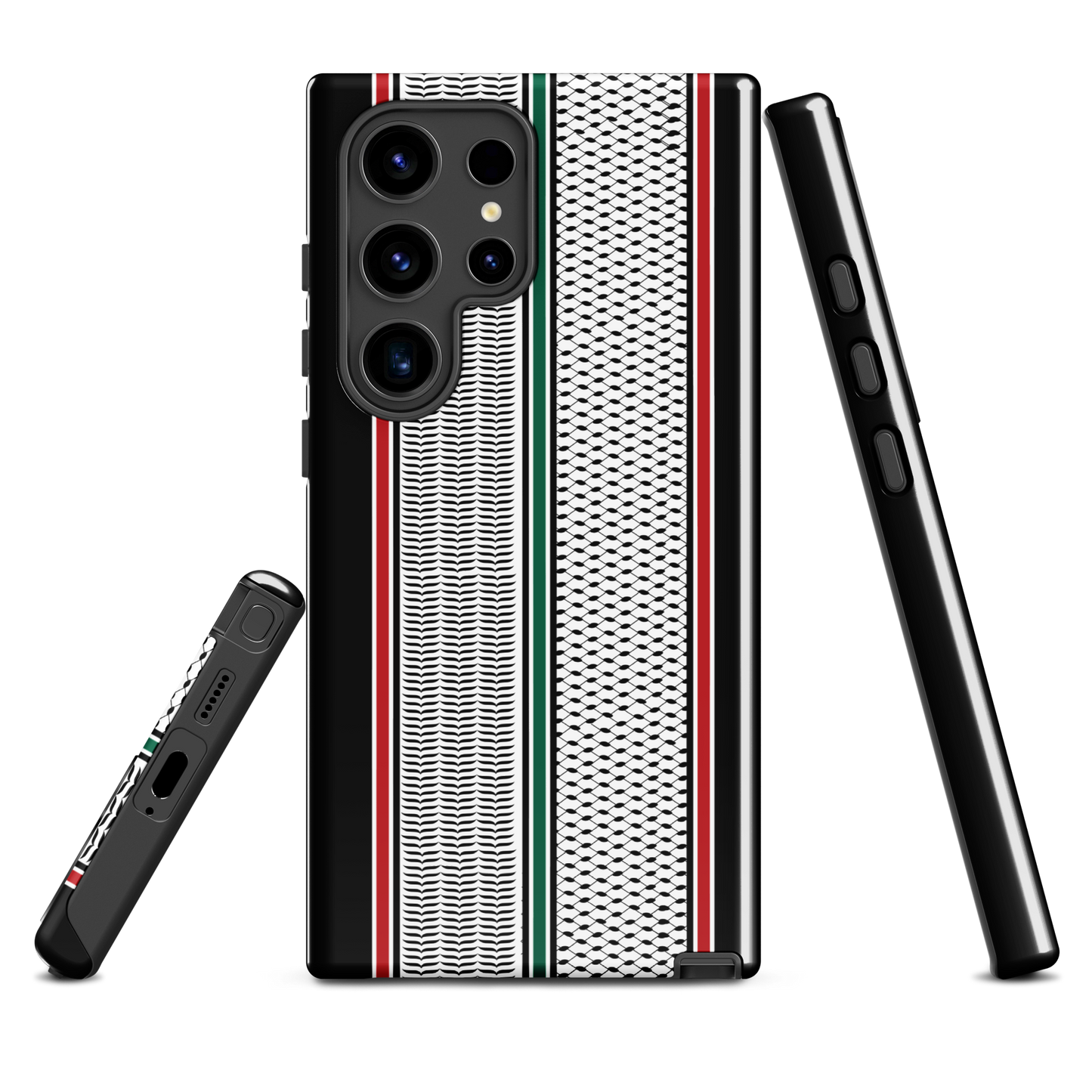 Palestine Kuffieh Pattern Samsung Tough Cover