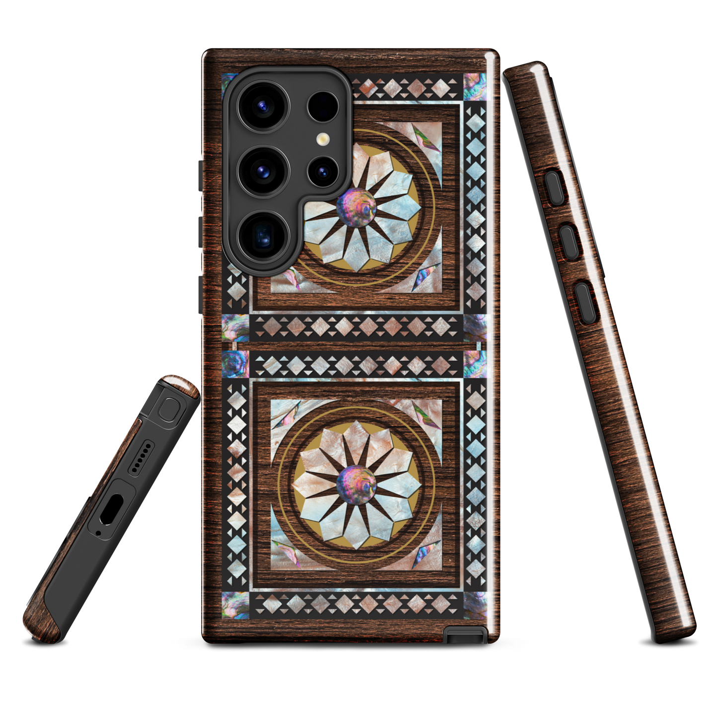 Syrian Mozaic Design Pearl Samsung Tough Cover