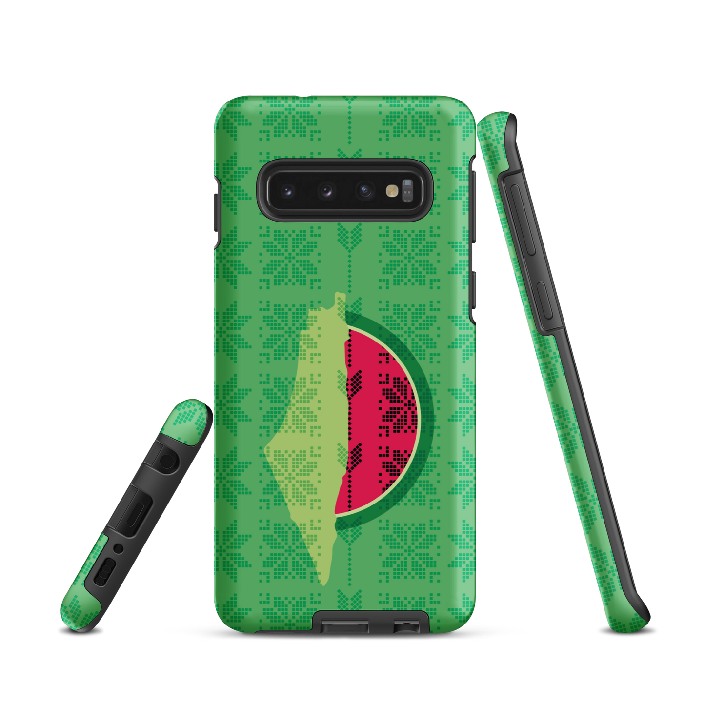 Palestine Map Watermelon Tatreez Samsung Tough Cover