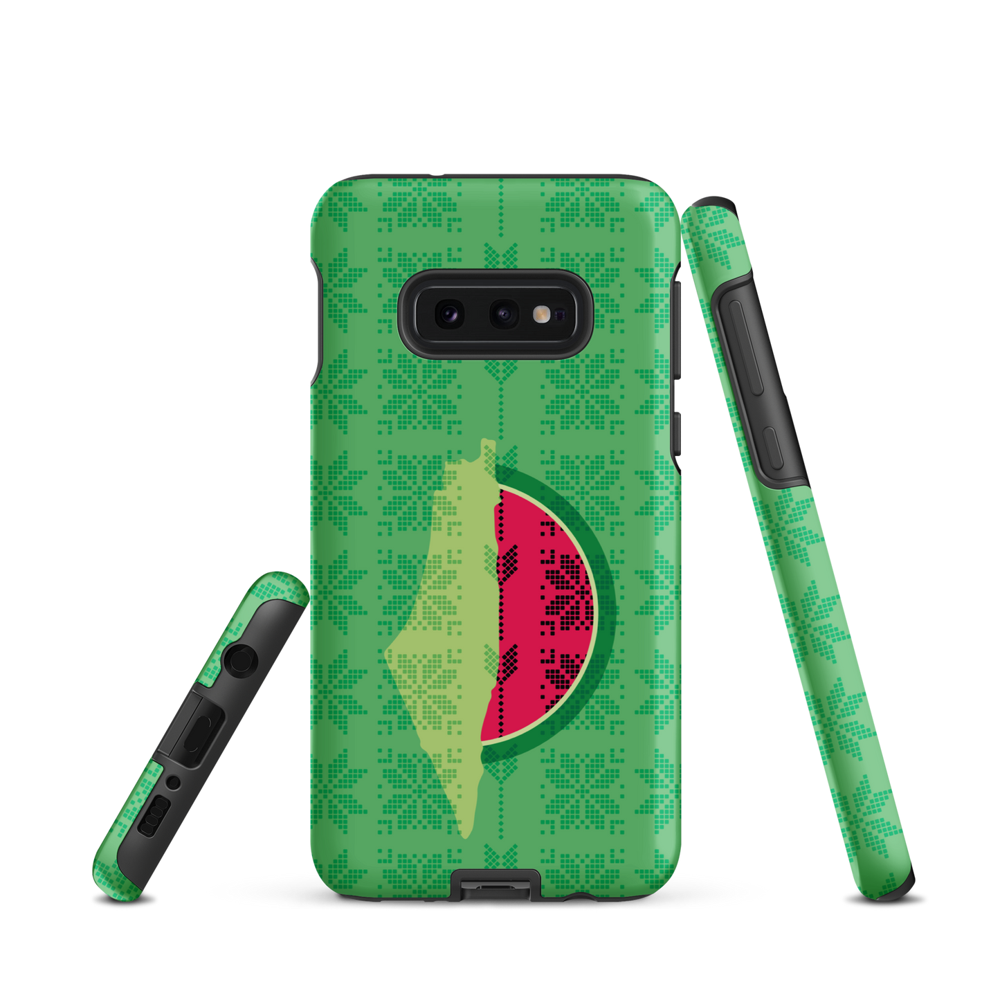 Palestine Map Watermelon Tatreez Samsung Tough Cover