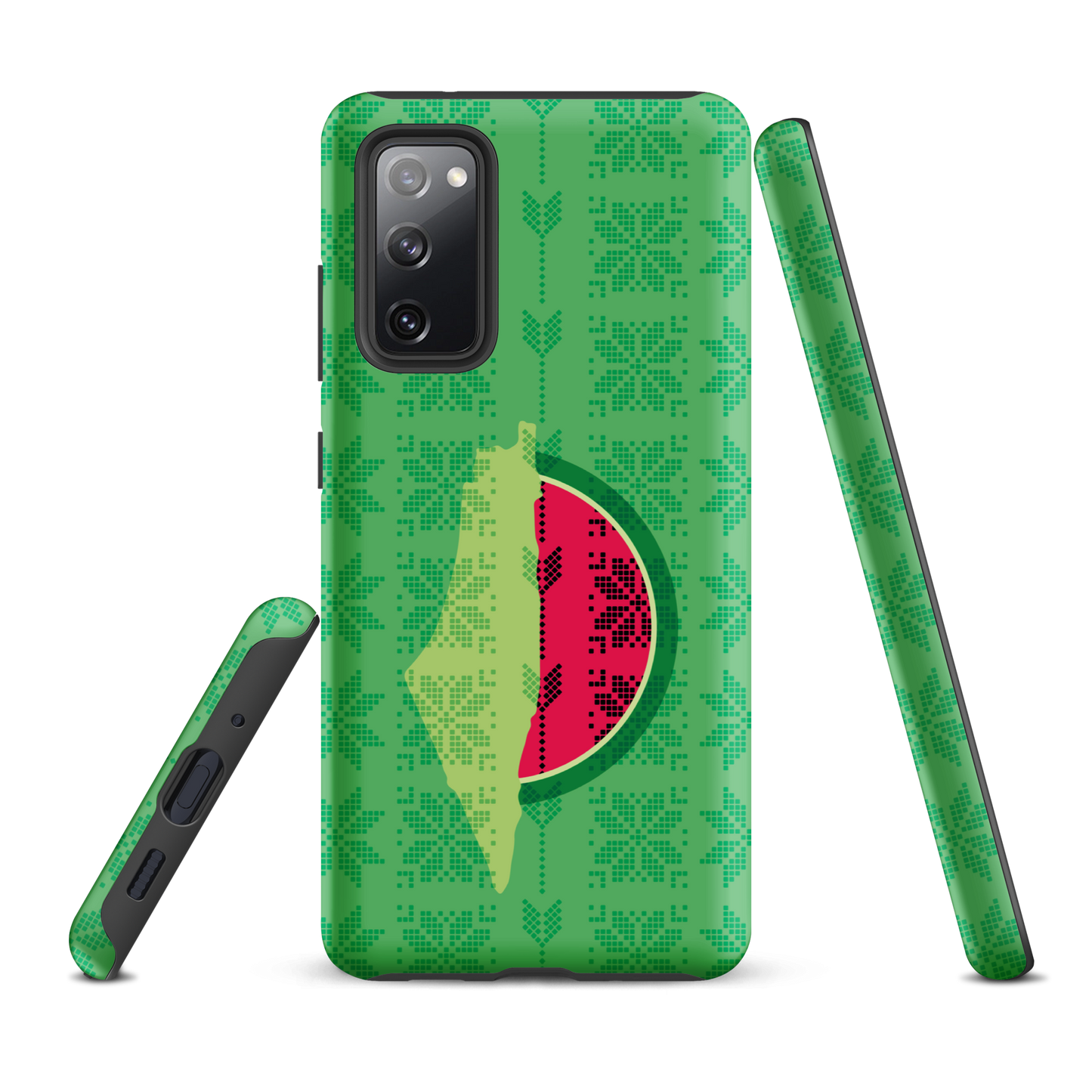 Palestine Map Watermelon Tatreez Samsung Tough Cover