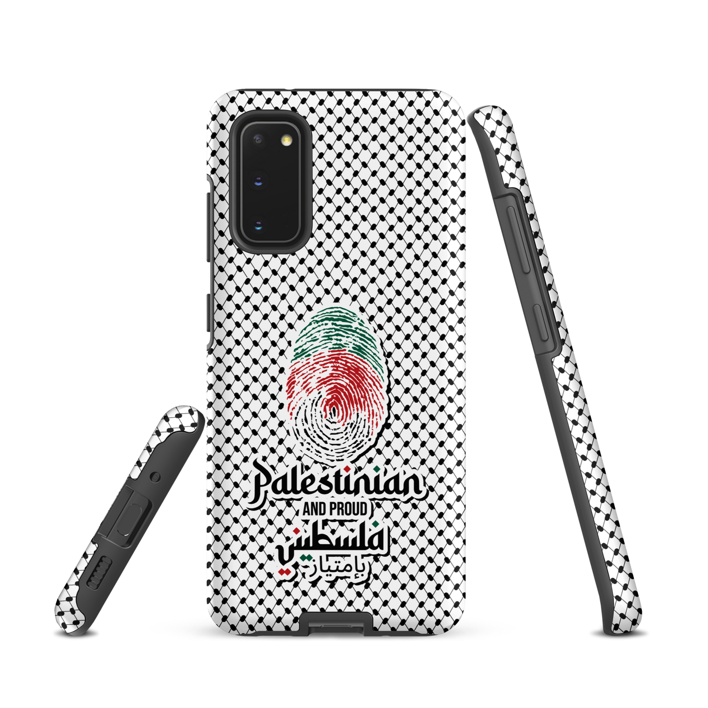 Palestine Falstini Fingerprint Samsung Tough Cover