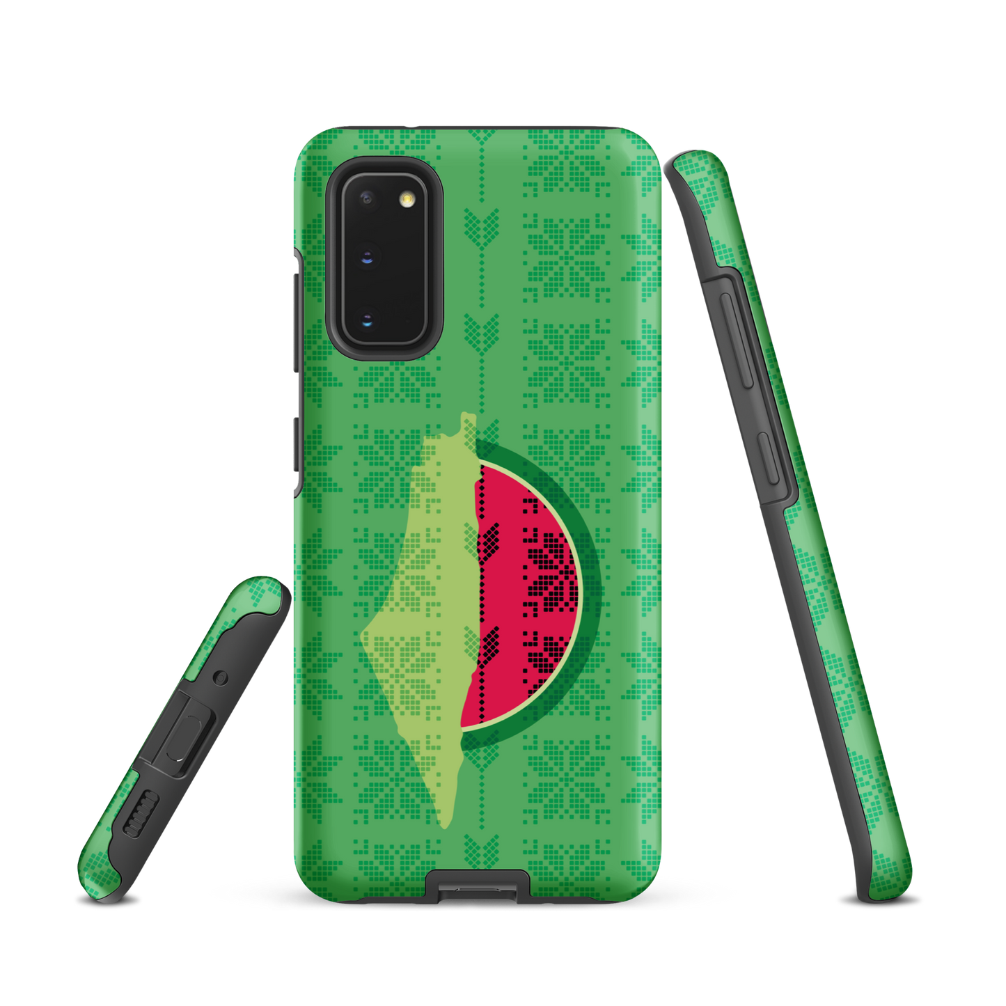 Palestine Map Watermelon Tatreez Samsung Tough Cover