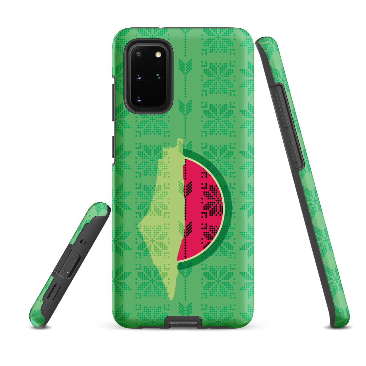 Palestine Map Watermelon Tatreez Samsung Tough Cover