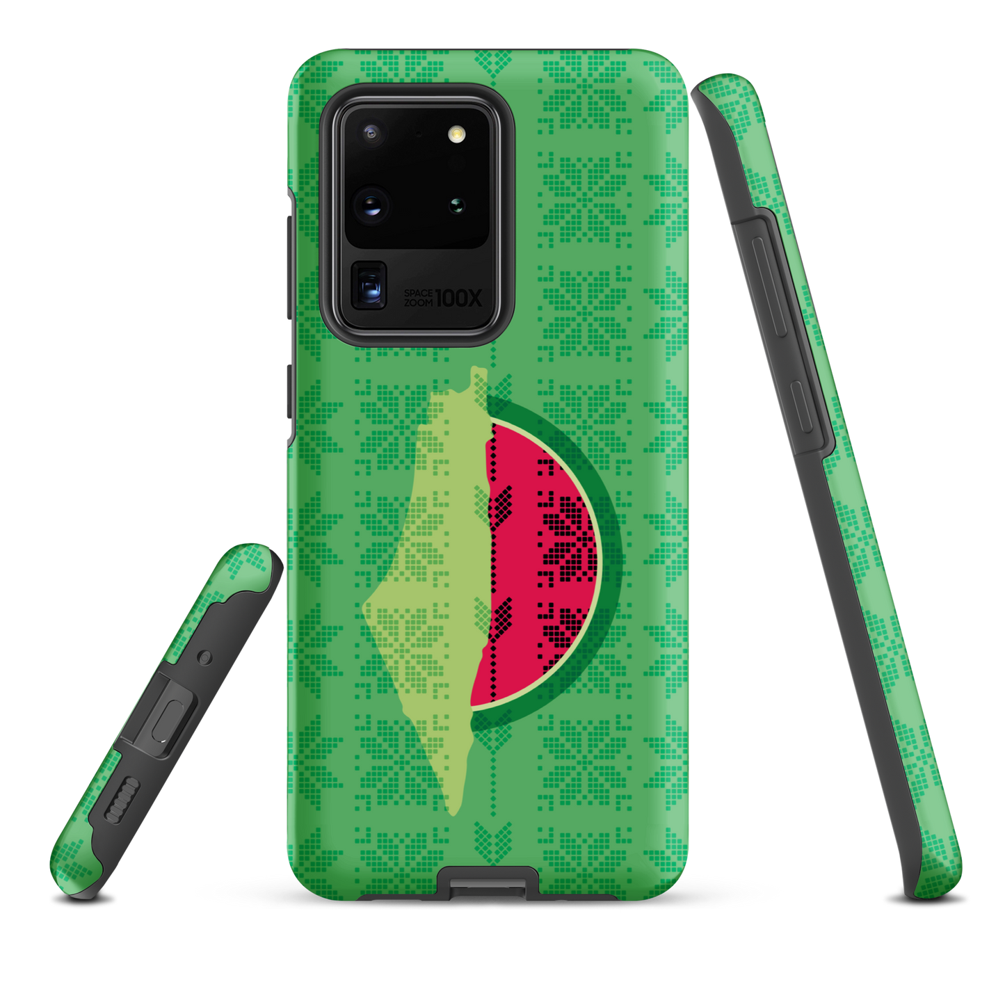 Palestine Map Watermelon Tatreez Samsung Tough Cover