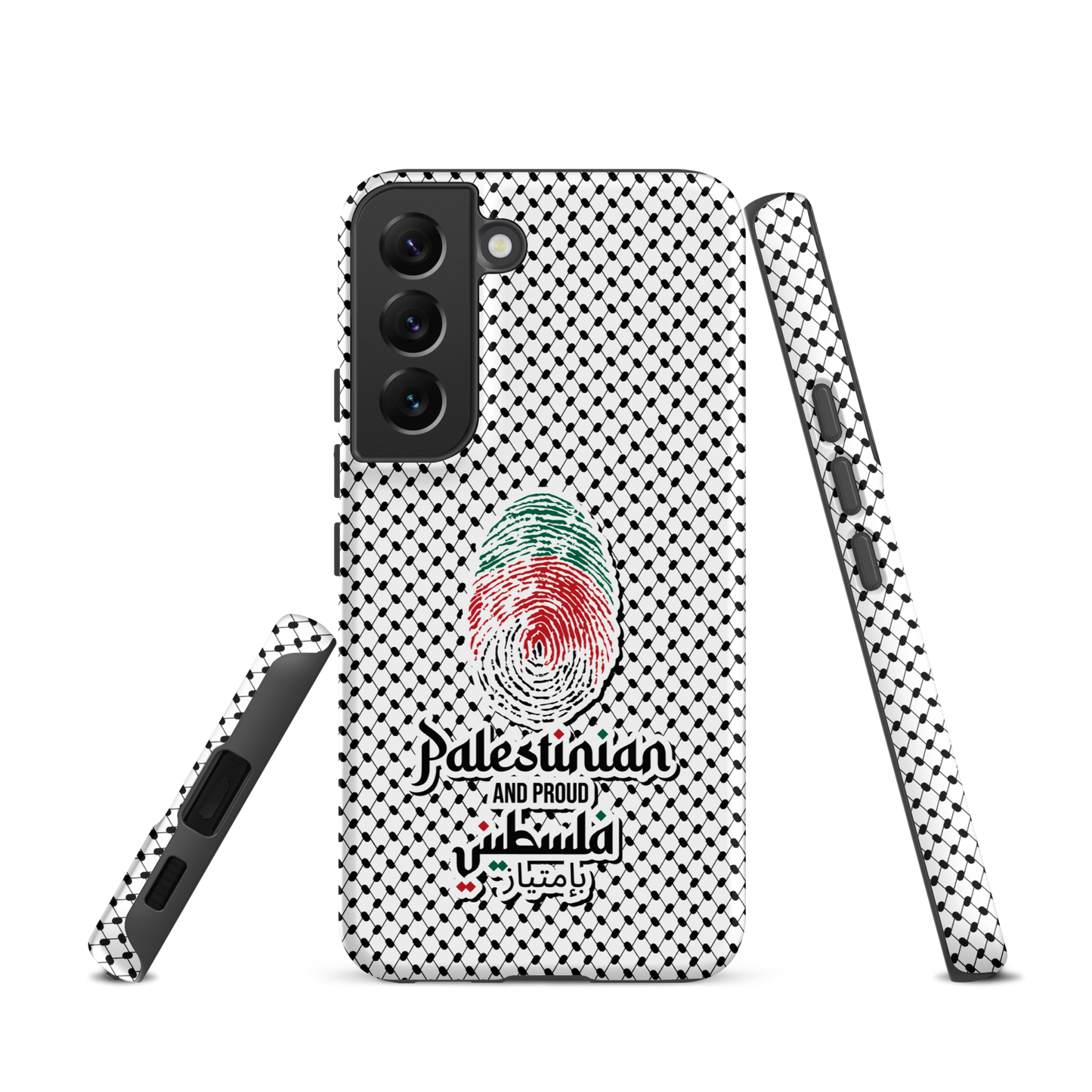 Palestine Falstini Fingerprint Samsung Tough Cover