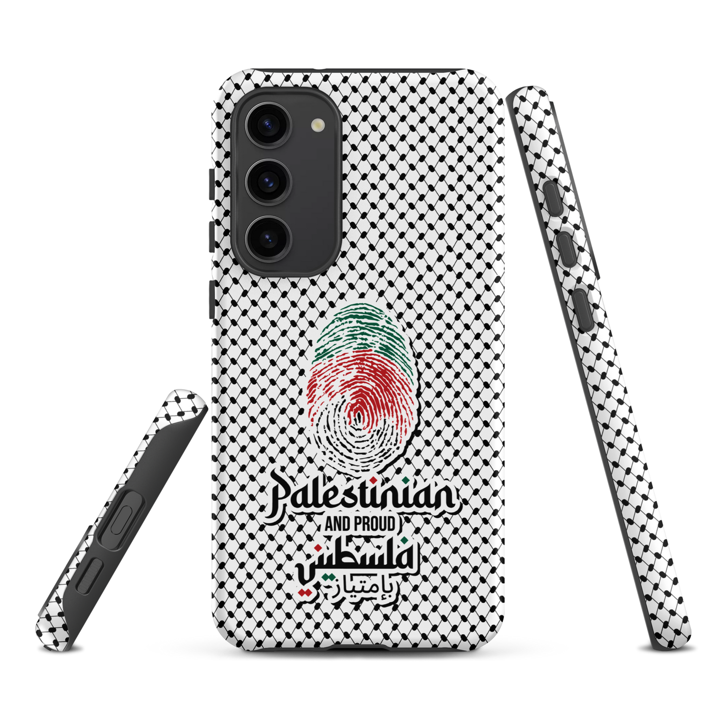 Palestine Falstini Fingerprint Samsung Tough Cover