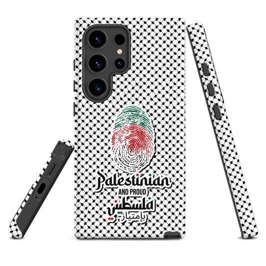 Palestine Falstini Fingerprint Samsung Tough Cover