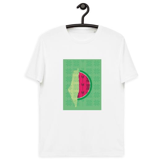 Palestinian Watermelon Tatreez Women Tshirt