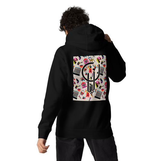 Lebanon Logo & Lebanese Pattern Unisex Hoodie