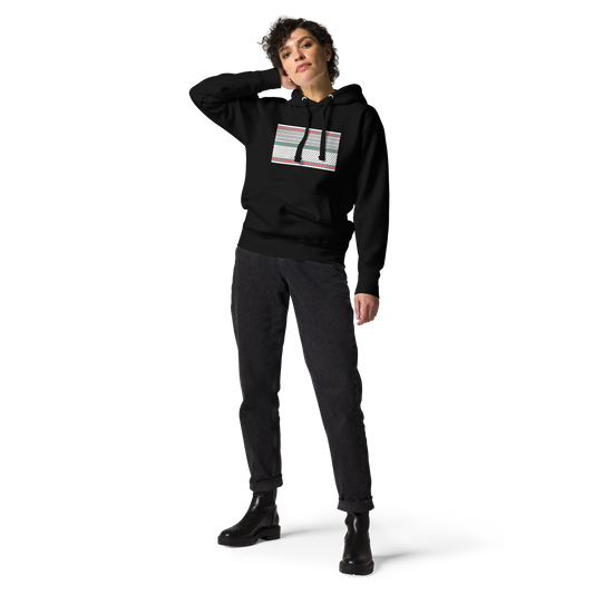 Palestine Kuffieh Map Unisex Hoodie