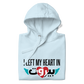 I Left My Heart In Beirut Light Blue Unisex Hoodie