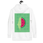 Palestine Watermelon Tatreez Map Unisex Hoodie