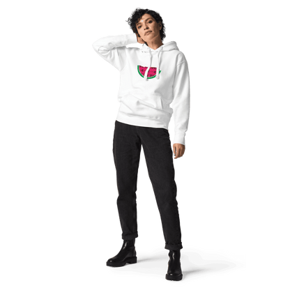 Palestine Watermelon Tatreez Map Unisex Hoodie