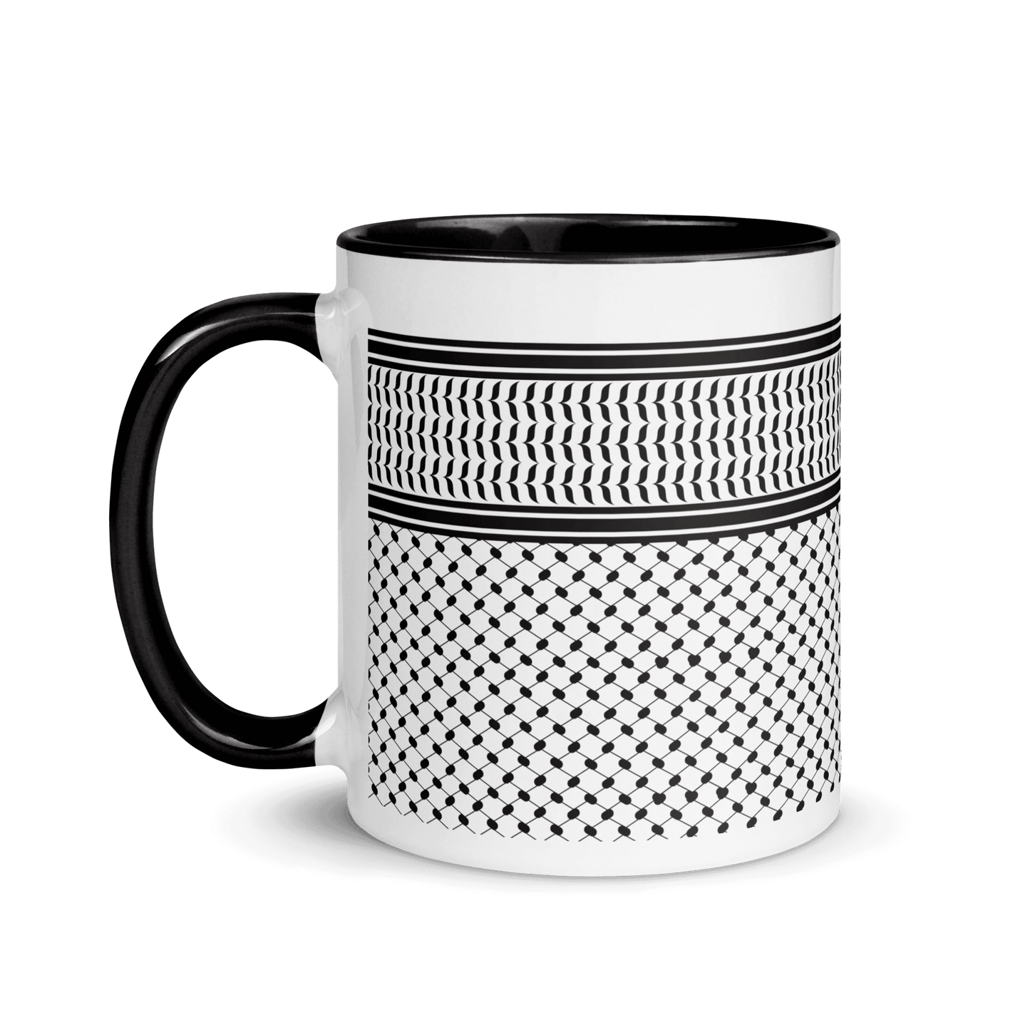 Palestinian Kouffieh Scarf Mug